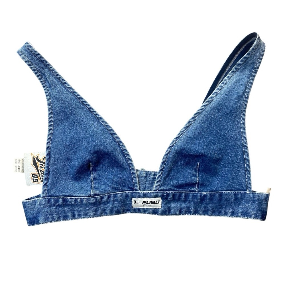 FUBU Denim Blue Bra